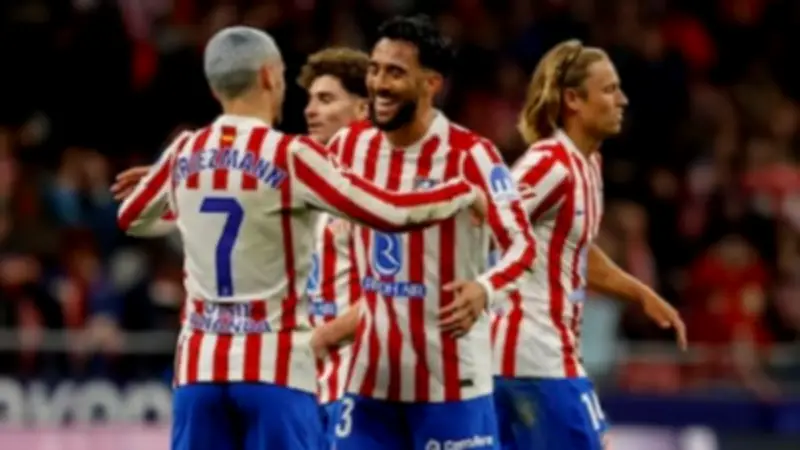 إصابة بابلو باريوس نجم أتلتيكو مدريد قبل قمة أرسنال بدوري الأبطال