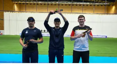 الهند تحطم الرقم القياسي العالمي في بندقية 10 متر ببطولة العالم للرماية للناشئين