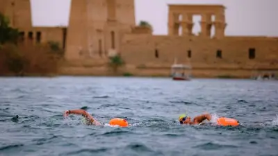 محافظ أسوان يشهد ختام بطولة أكوامان للسباحة بمشاركة 1000 سباح من 24 دولة