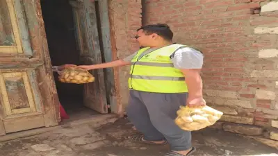 توزيع 11 ألف كيلو بطاطس على ألف أسرة أولى بالرعاية في المنيا