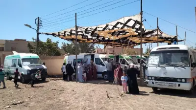 قافلة طبية مجانية تفحص وتعالج 1145 مواطناً بقرية 78 في كفر الشيخ