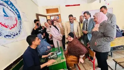 قافلة طبية مجانية بكفر الشيخ تفحص وتعالج 1422 مواطنًا في يوم واحد