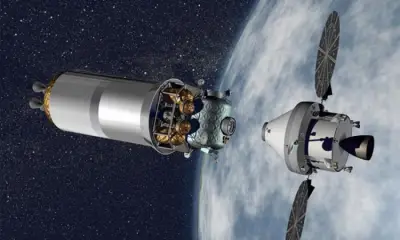 كبسولة الفضاء أوريون تغادر مدار الأرض وتتجه نحو القمر في أول رحلة مأهولة منذ 1972