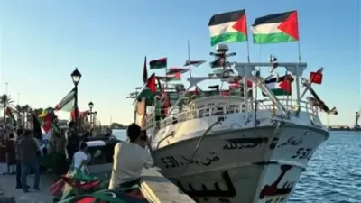 الاحتلال يوقف 21 سفينة من أسطول غزة ويواصل مطاردة البقية