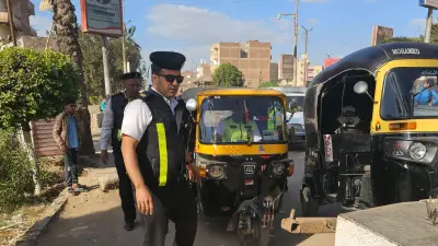 مرور الغربية يشن حملة مكثفة: 250 مخالفة مرورية وغرامات فورية تتجاوز 90 ألف جنيه