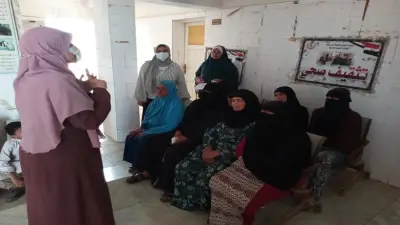 قافلة طبية في بني سويف تقدم 2528 خدمة مجانية ضمن مبادرة حياة كريمة