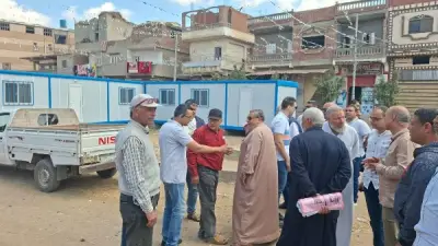 تسليم 3 قطع أراضٍ لإقامة محطات صرف صحي جديدة في كفر الشيخ