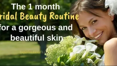 روتين طبيعي متكامل للعروس قبل الزفاف بـ30 يوماً