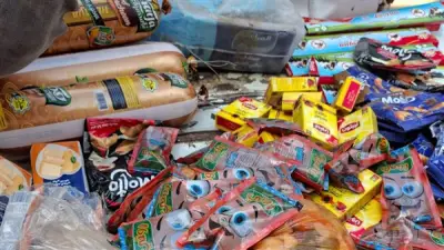 ضبط 3010 قطع مواد غذائية منتهية الصلاحية في حملات تموينية بالغربية