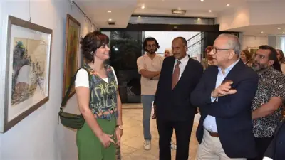 افتتاح معرض 