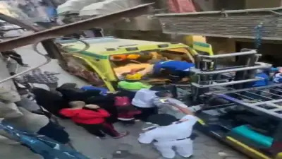 الحماية المدنية تنقل سيدة وزنها 350 كجم إلى المستشفى بالمطرية