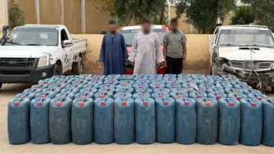 إحباط تهريب 5 أطنان مواد بترولية في أسوان.. والعقوبة تصل للسجن 10 سنوات