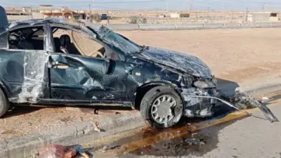 انقلاب سيارة وإصابة 5 أشخاص في حوادث متفرقة خلال يوم واحد بمحافظة مطروح