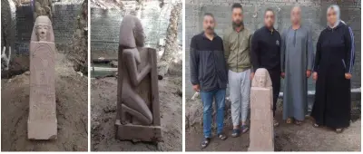 ضبط 5 أشخاص بتهمة التنقيب غير المشروع عن الآثار بالبدرشين