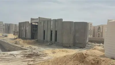 تنفيذ مشروعات خدمية وترفيهية بمدينة حدائق أكتوبر بنسبة إنجاز 50%