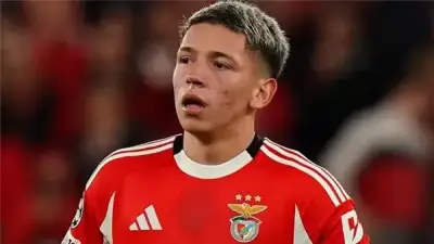 إيقاف نجم بنفيكا 6 مباريات بسبب أزمته مع فينيسيوس