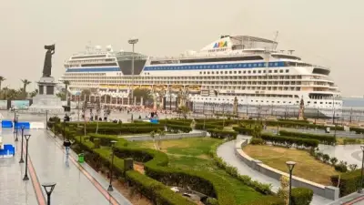 بورسعيد تحتفي باستقبال الباخرة السياحية العالمية AIDA STELLA في جولة سياحية موسعة