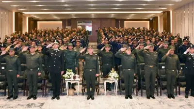 الأكاديمية العسكرية المصرية تحتفي بانتهاء دورة التعايش مع طلبة أكاديمية الشرطة