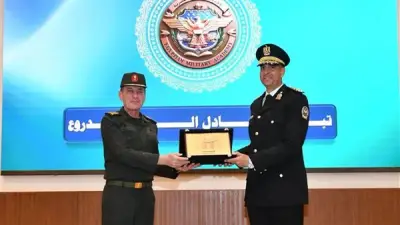 الأكاديمية العسكرية المصرية تحتفي بانتهاء دورة التعايش لطلبة أكاديمية الشرطة