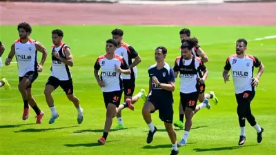 معتمد جمال يرفع الحمل البدني للاعبي الزمالك استعدادًا لمواجهة بيراميدز في الدوري الممتاز