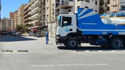 استجابة عاجلة لشكاوى الصرف الصحي بكورنيش مرسى مطروح: تحرك فوري لمعالجة التسرب