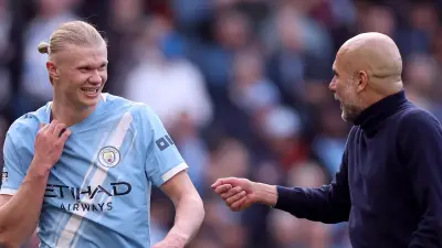 جوارديولا يثني على عقلية رايس التنافسية ويدافع عن هالاند بعد حادثة التحكيم المثيرة