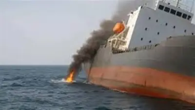 بريطانيا: الحرس الثوري الإيراني يطلق النار على سفينة شحن قبالة إيران