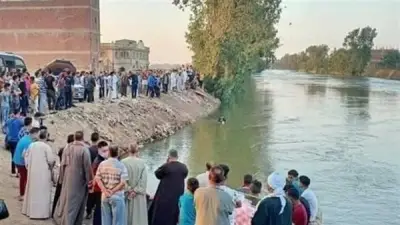 مصرع طالبين غرقًا في نهر النيل بالبدرشين أثناء الاستحمام