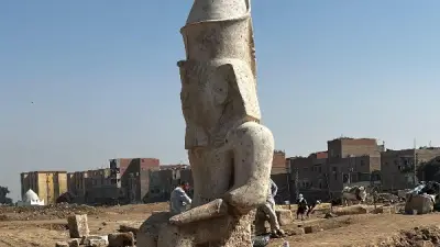 تمثال رمسيس الثاني بالشرقية يكشف أسرار نقل الآثار من بر-رمسيس إلى تانيس