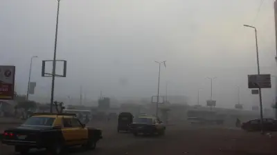 تحذير من شبورة مائية كثيفة تؤثر على الرؤية في عدة محافظات مصرية