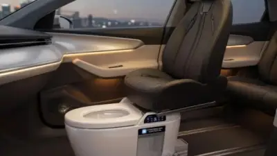 مرحاض داخل السيارة: ابتكار صيني يغير مفهوم الراحة في الرحلات الطويلة