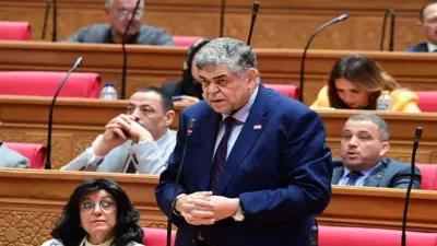 وزير الصحة يهنئ أشرف حاتم لفوزه بعضوية لجنة الصحة بالاتحاد البرلماني الدولي