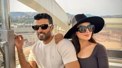 محمد سامي ومي عمر يخطفان الأنظار بعطلة رومانسية وجدل المشاهدات