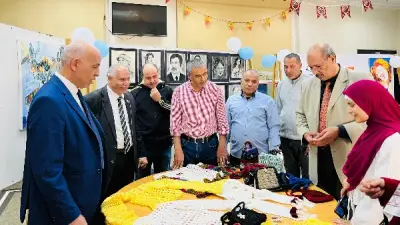 افتتاح المعرض السنوي لكلية علوم الثروة السمكية بجامعة كفر الشيخ