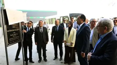 رئيس الوزراء يفتتح مصنع شانغ يوان للهياكل الفولاذية بالسخنة