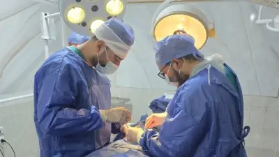 إنقاذ حياة مواطن بجرح نافذ في البطن بمستشفى سيدي سالم بكفر الشيخ