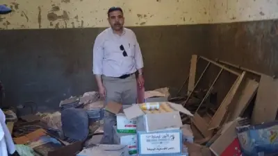 ضبط مخزن مبيدات مغشوشة ومحظورة في مركز البداري بأسيوط