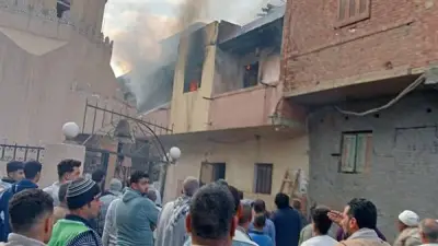 السيطرة على حريق شقة سكنية في ملوي جنوب المنيا دون إصابات