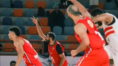 الأهلي يختتم استعداداته لمواجهة الأفريقي التونسي في تصفيات أفريقيا للسلة