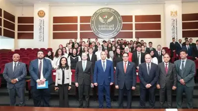 الرقابة المالية تستقبل طلاب جامعة القاهرة الأهلية في زيارة معرفية