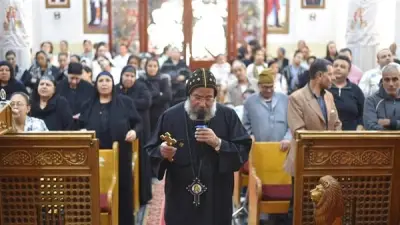 الأنبا صليب يترأس اللقاء السنوي لعمال كنائس إيبارشية ميت غمر