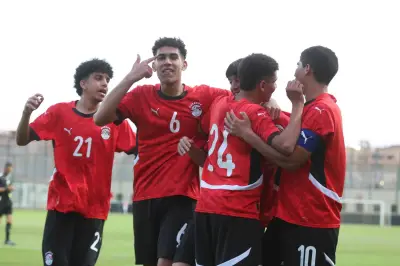 منتخب الناشئين يفوز على الجزائر ودياً بثلاثية نظيفة