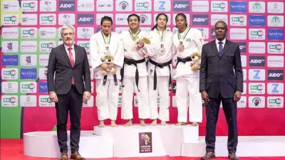 برونزيتان ومركز سابع لمنتخب الجودو في اليوم الأول بالبطولة الأفريقية