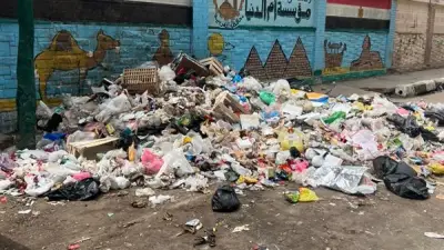 تلال القمامة تحاصر كلية التجارة بطنطا وطلابها يطالبون بالتدخل العاجل