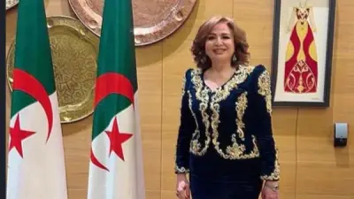 إلهام شاهين تتألق بإطلالة ملكية في مهرجان عنابة السينمائي بالجزائر