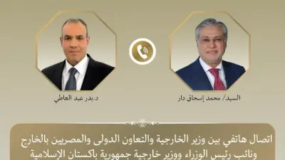 وزير الخارجية يبحث مع نظيره الباكستاني مسار مفاوضات أمريكا وإيران