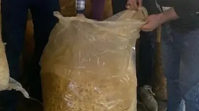 ضبط مصنع سناكس غير مرخص وأطنان من الأغذية الفاسدة بالغربية