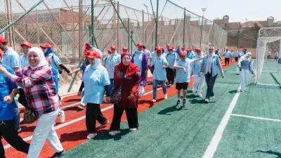 اختتام ماراثون خطوات على طيف التوحد بنادي المعادي بمشاركة واسعة