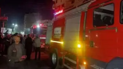 السيطرة على حريق في ورشة بالمنطقة الحرفية بالوادي الجديد دون إصابات