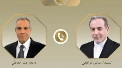 وزيرا خارجية إيران ومصر يبحثان هاتفيا مفاوضات طهران وواشنطن
